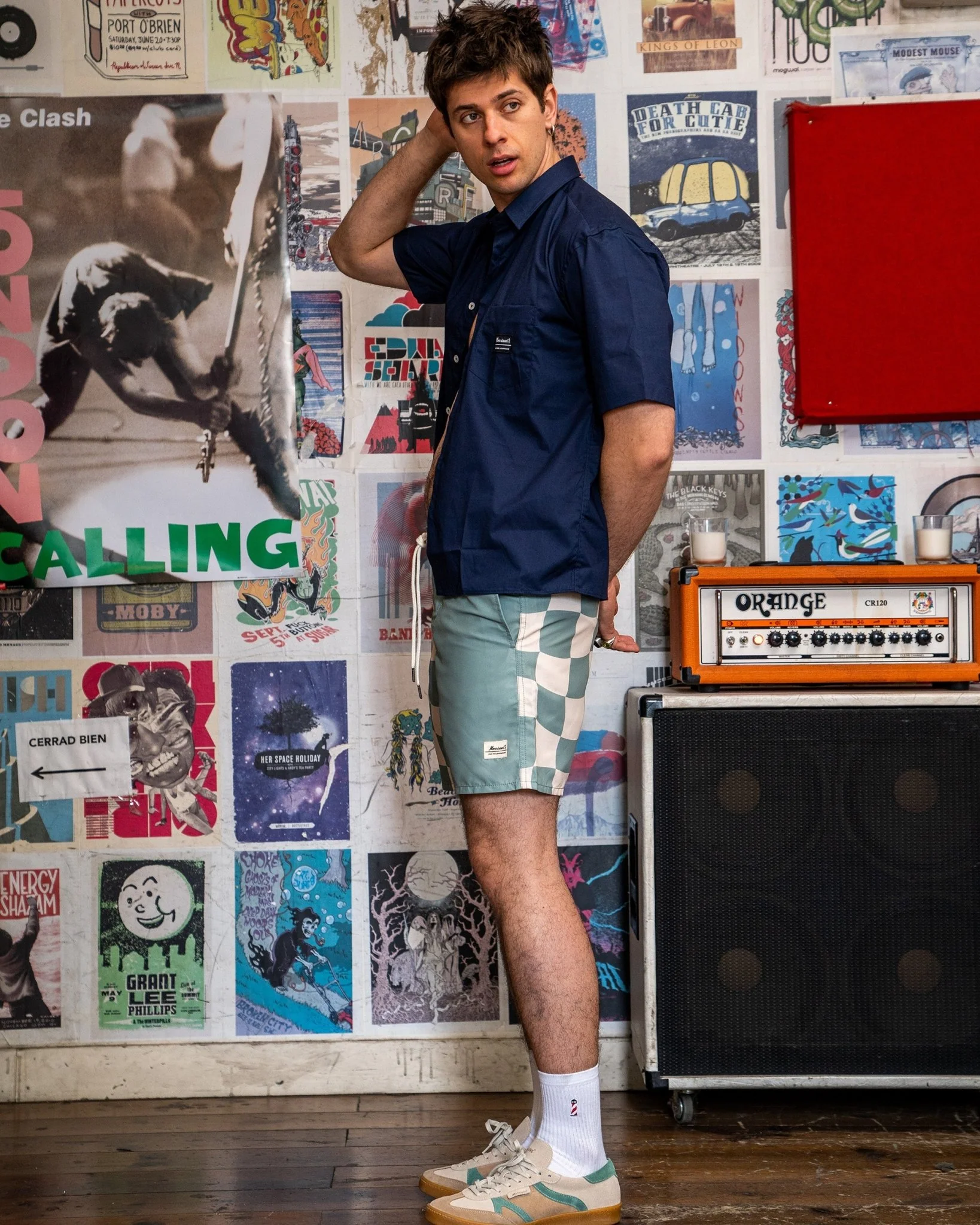 Blue Bowling Shirt - Image 4