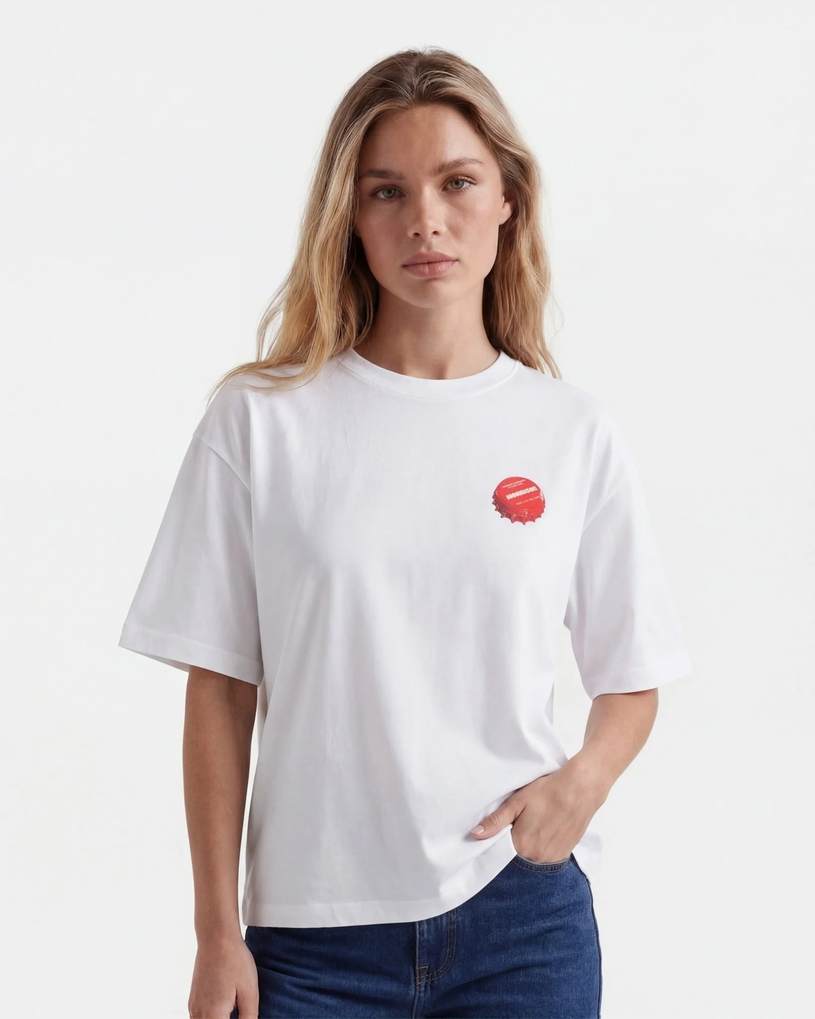 CCLOGO WHITE TEE - Image 2