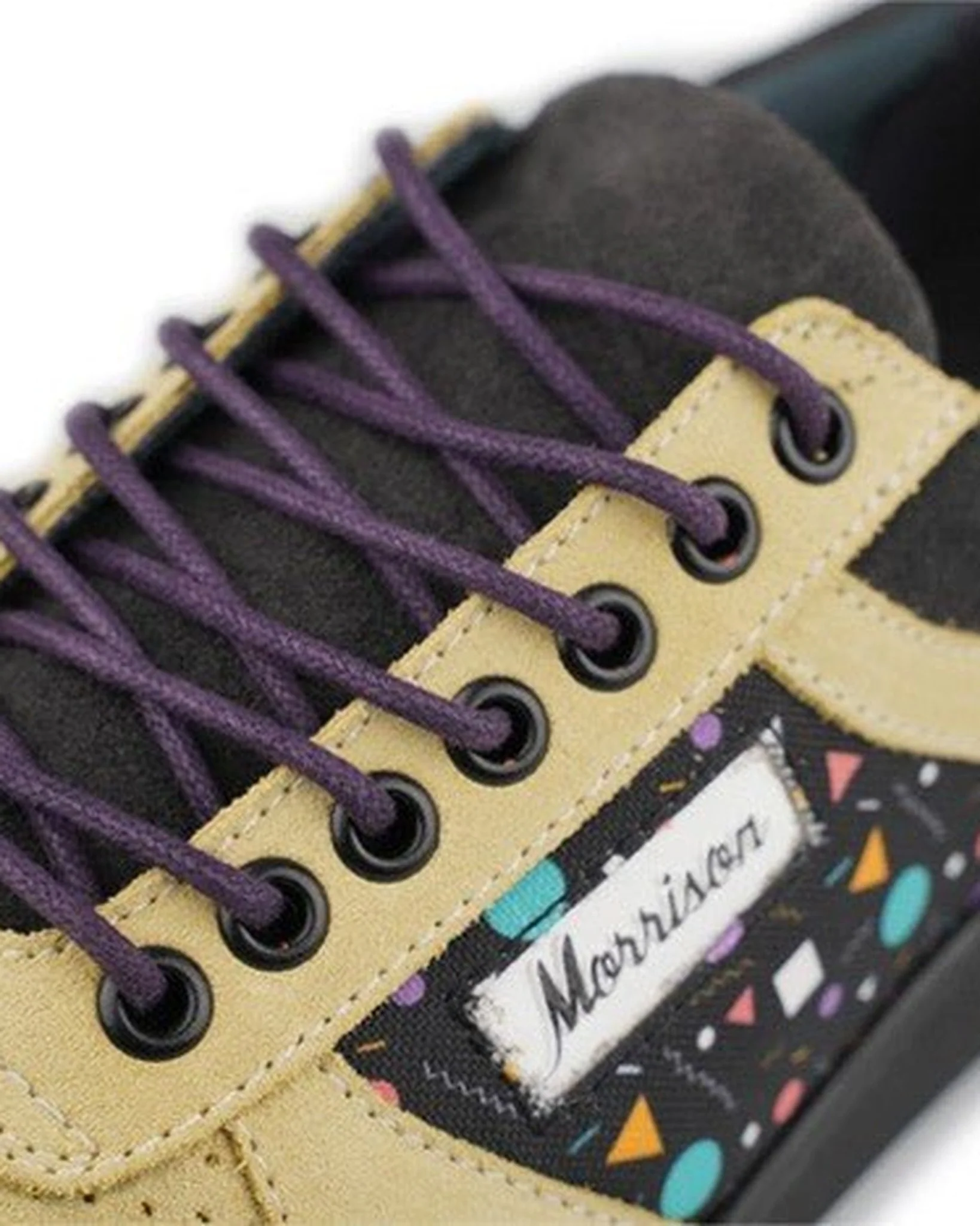 Cordones redondos morados - Image 3