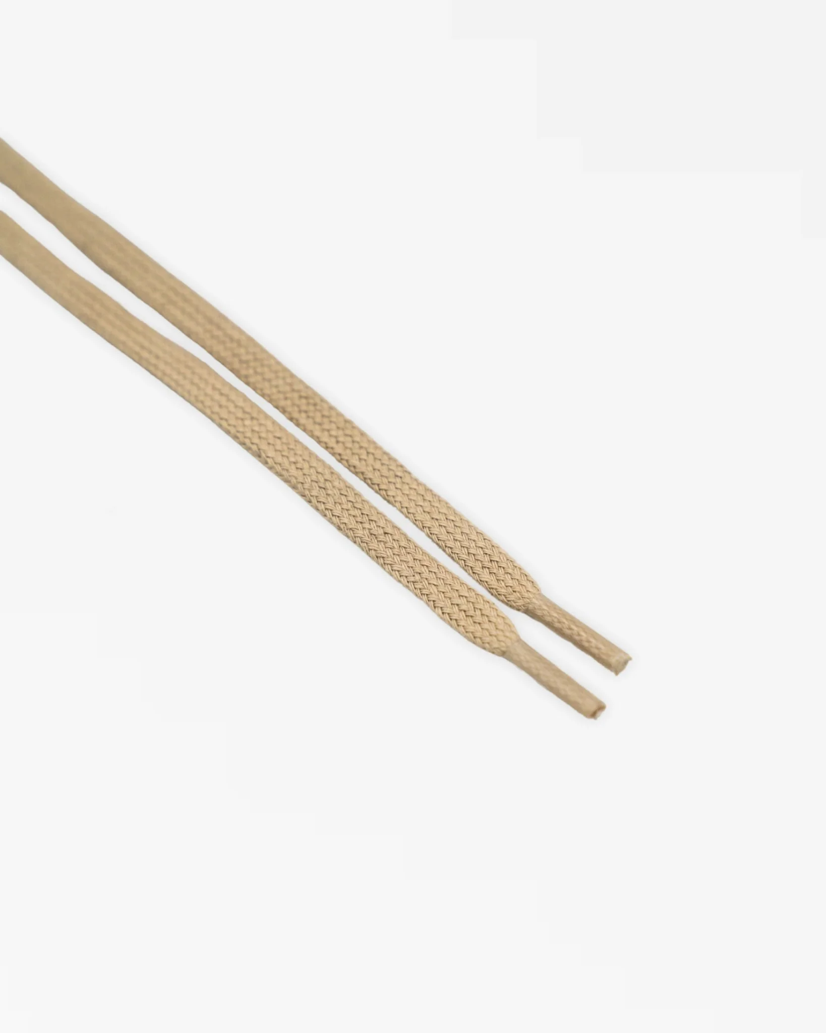 Cordones planos beige - Image 2