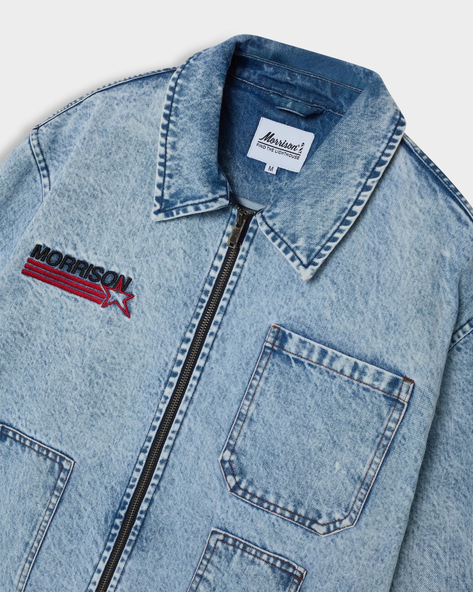 DENIM WORKER JACKET - Image 5