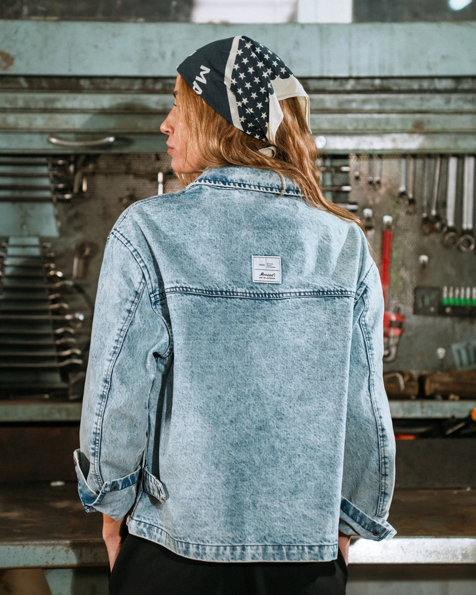DENIM WORKER JACKET - Image 6
