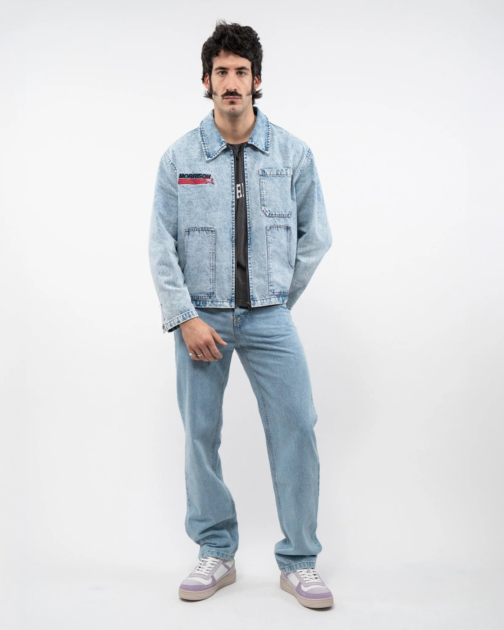 DENIM WORKER JACKET - Image 8