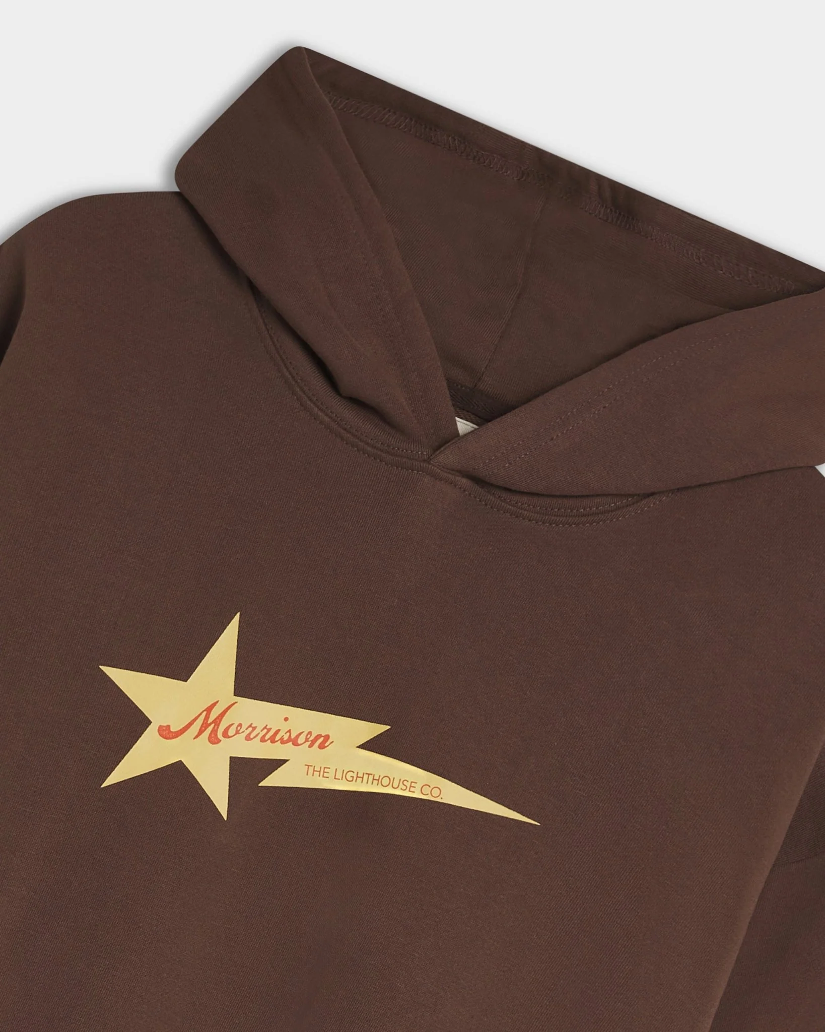 Fallen star brown hoodie - Image 4