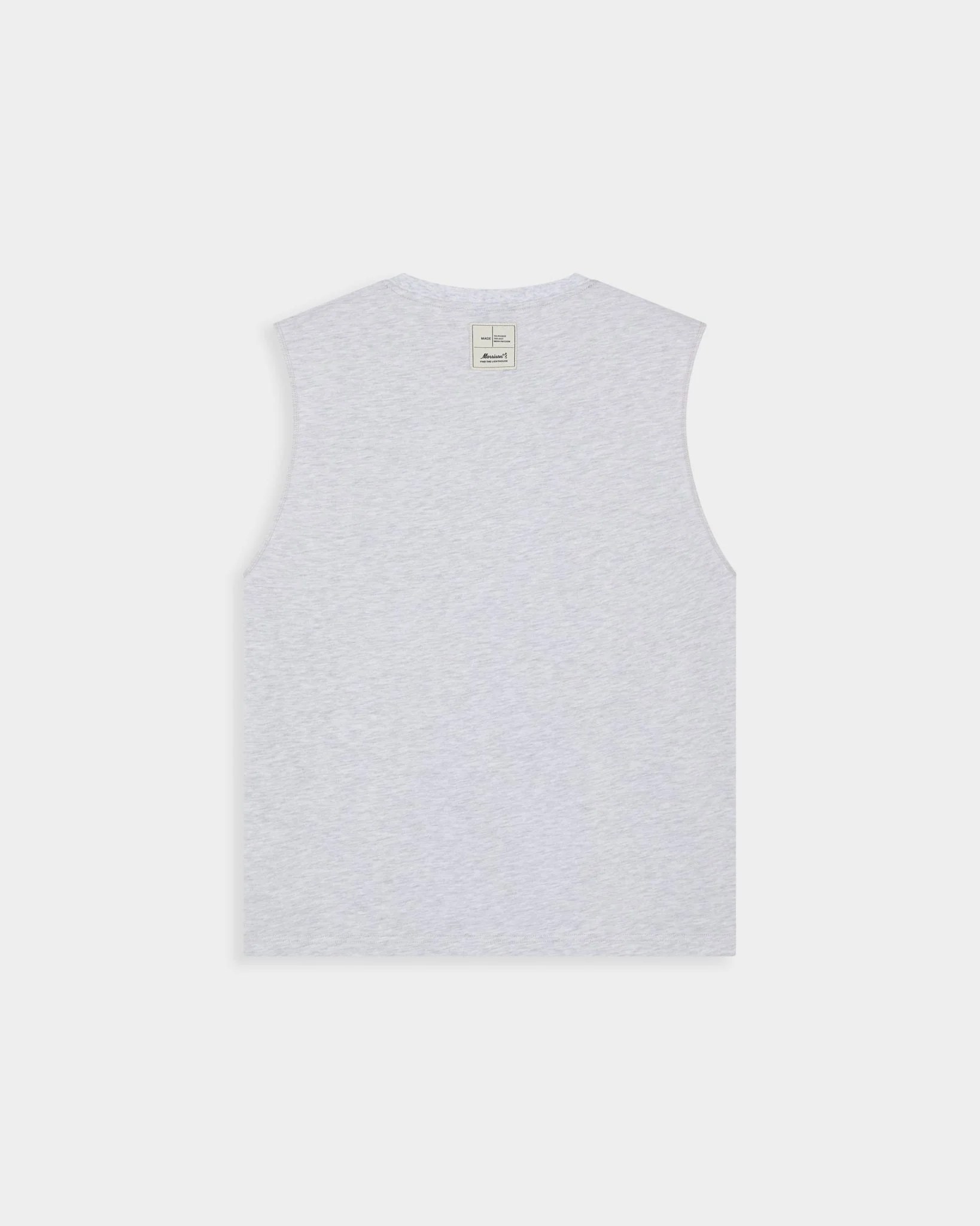 ICE GREY BOXY TANK TOP - Image 2