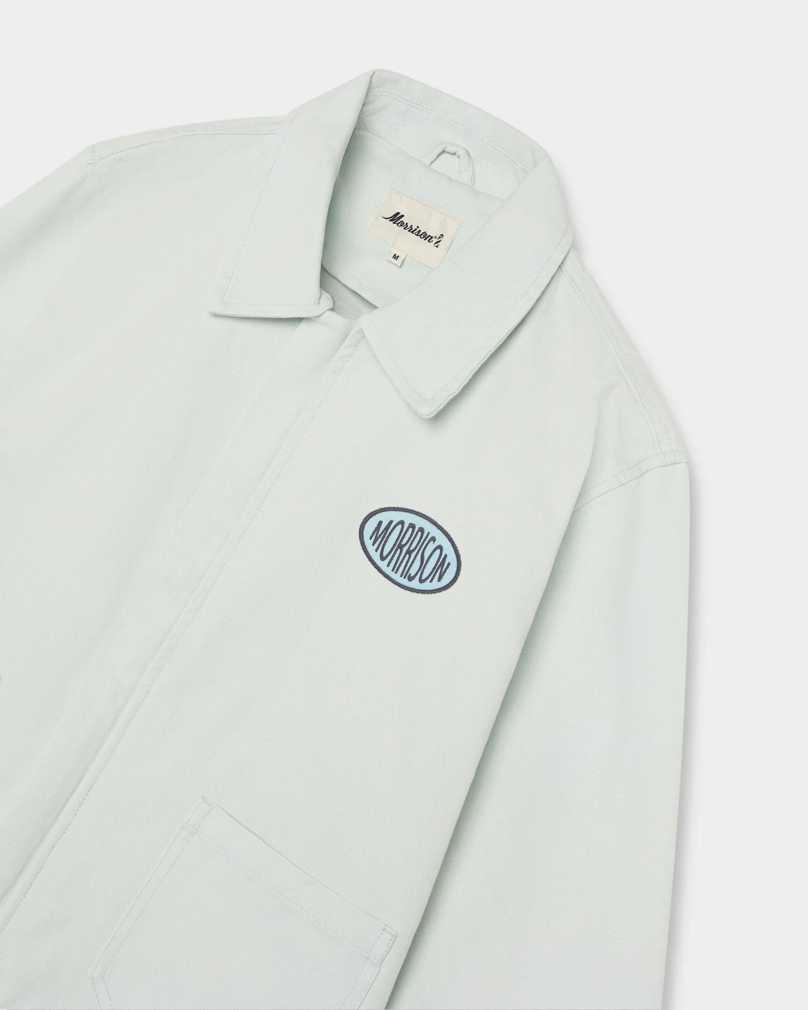LIGHT BLUE WORKER JACKET - Image 3