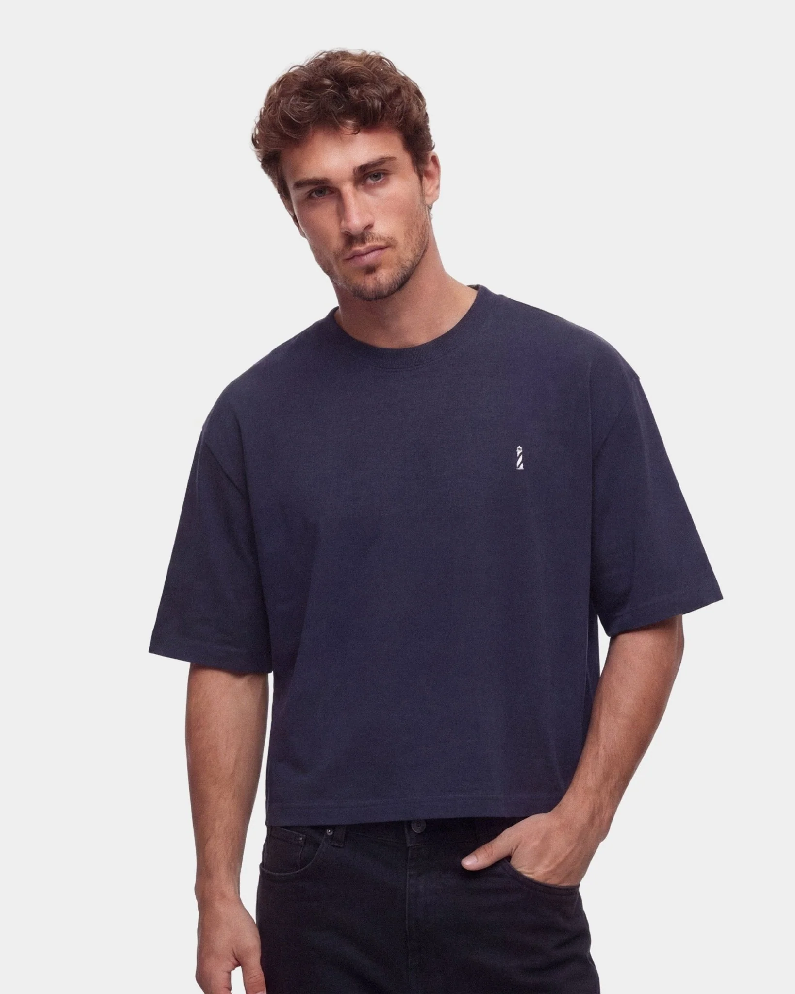 NEW OG BLUE BOXY TEE - Image 5