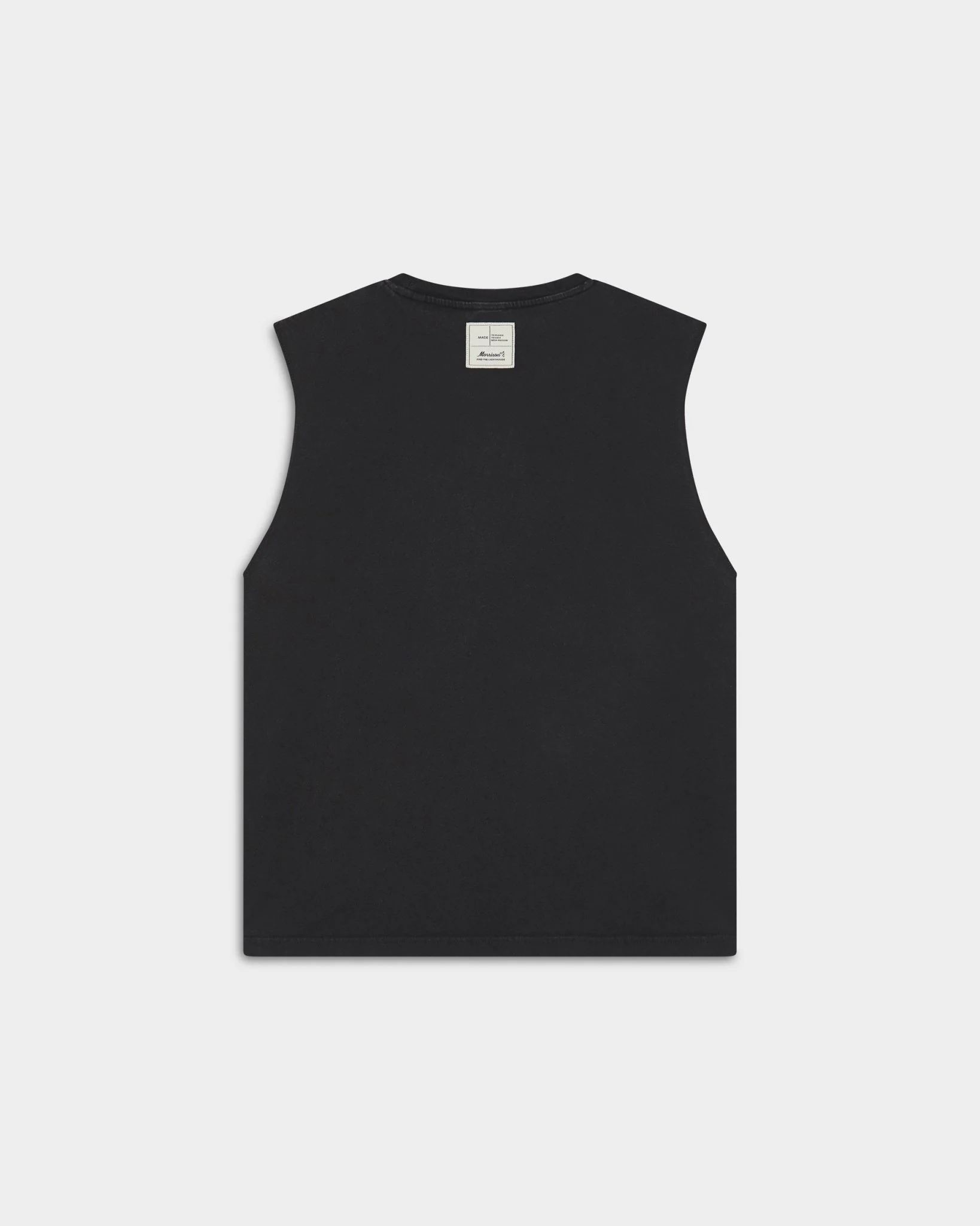 PALM BLACK BOXY TANK TOP - Image 2