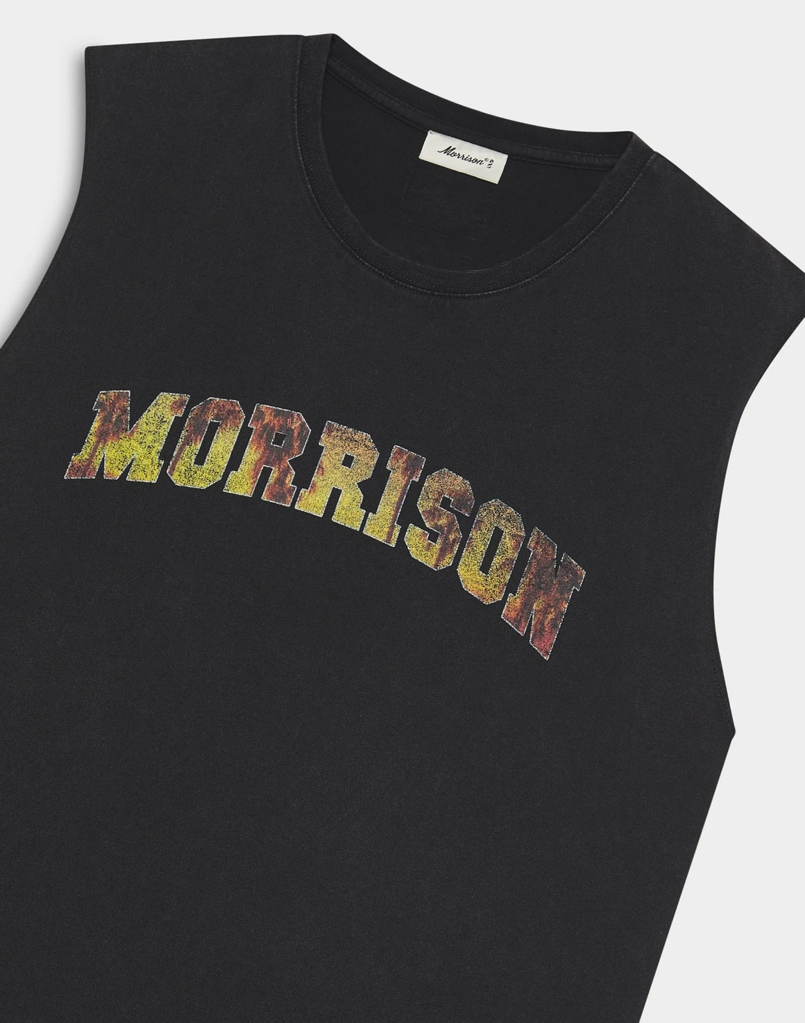 PALM BLACK BOXY TANK TOP - Image 3