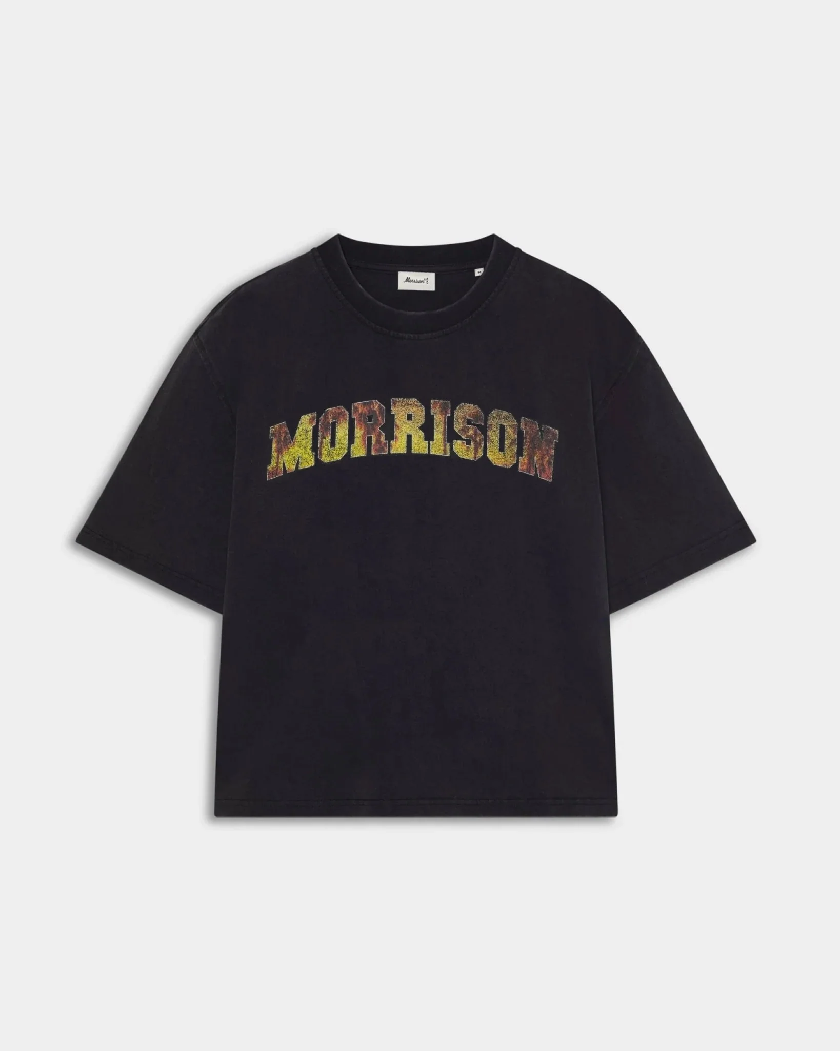 PALM BLACK BOXY TEE