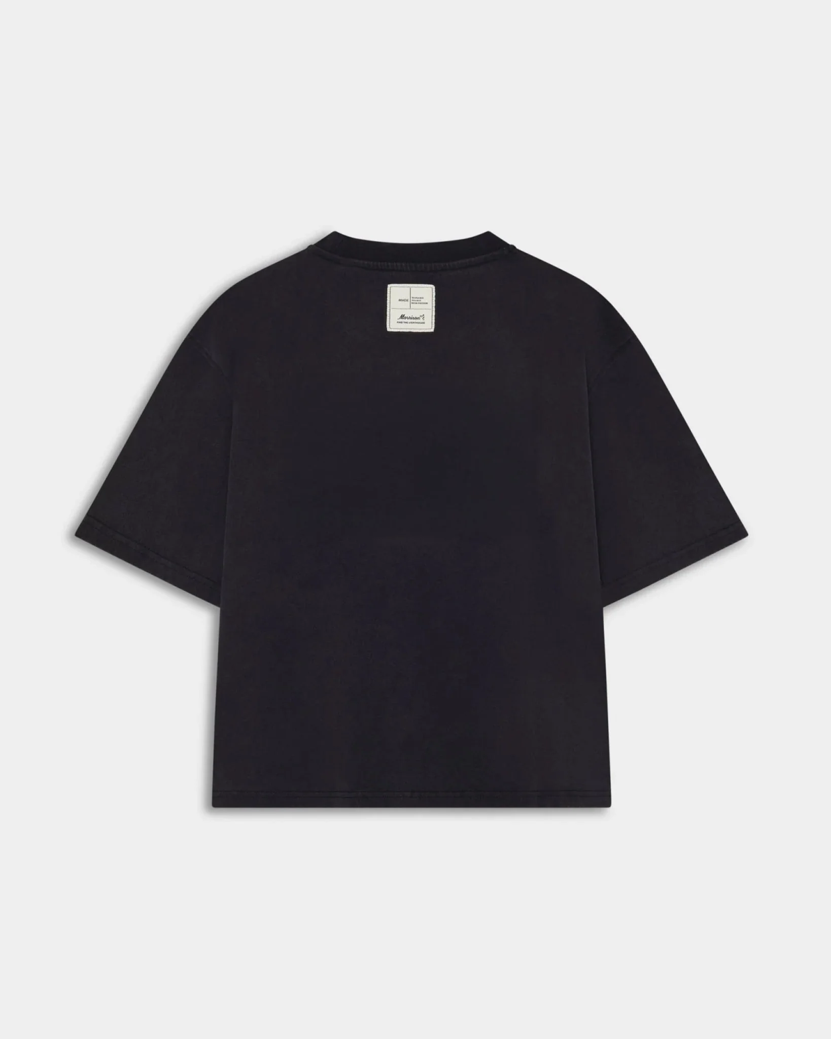 PALM BLACK BOXY TEE - Image 2