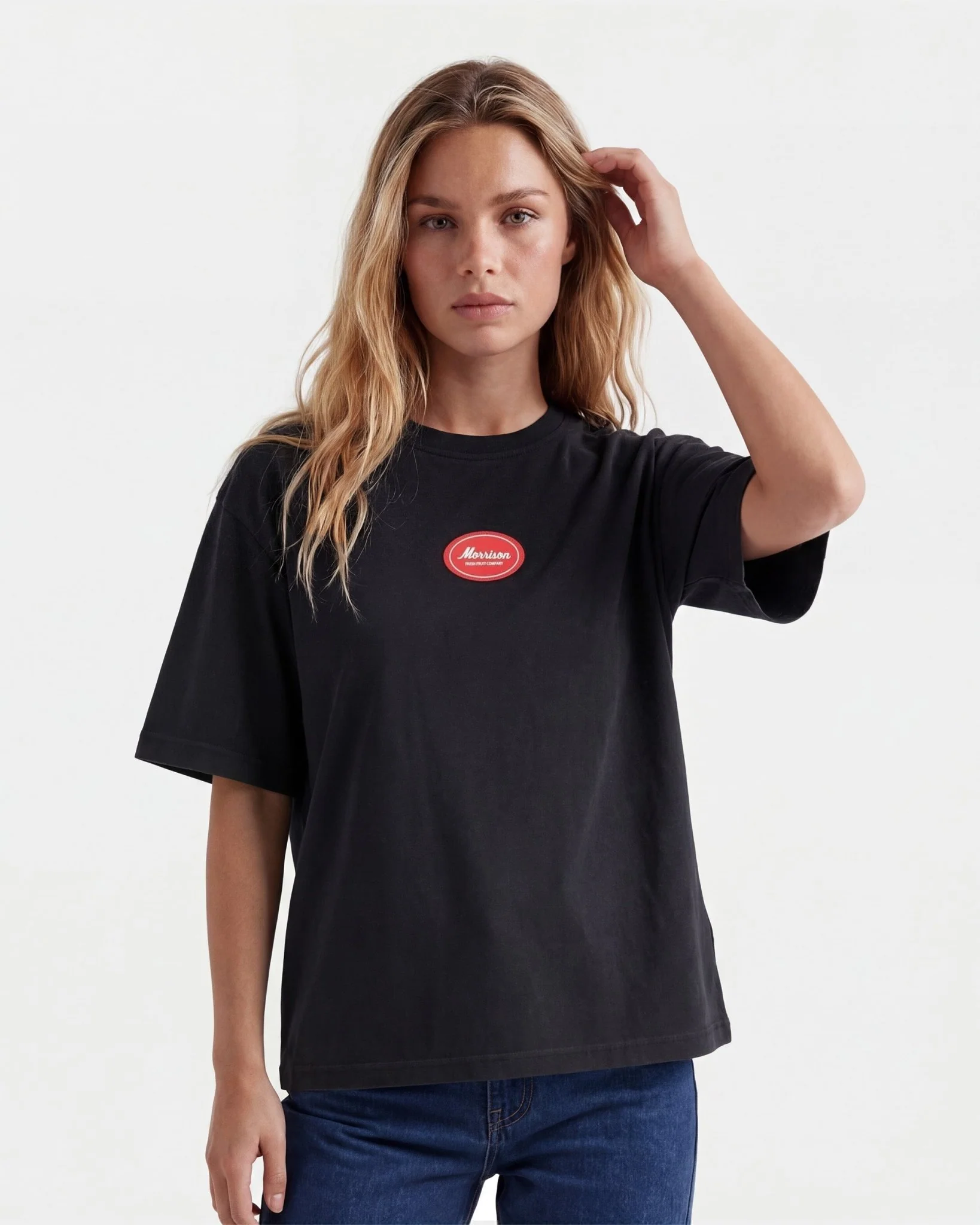 PATCH BLACK BOXY TEE - Image 4