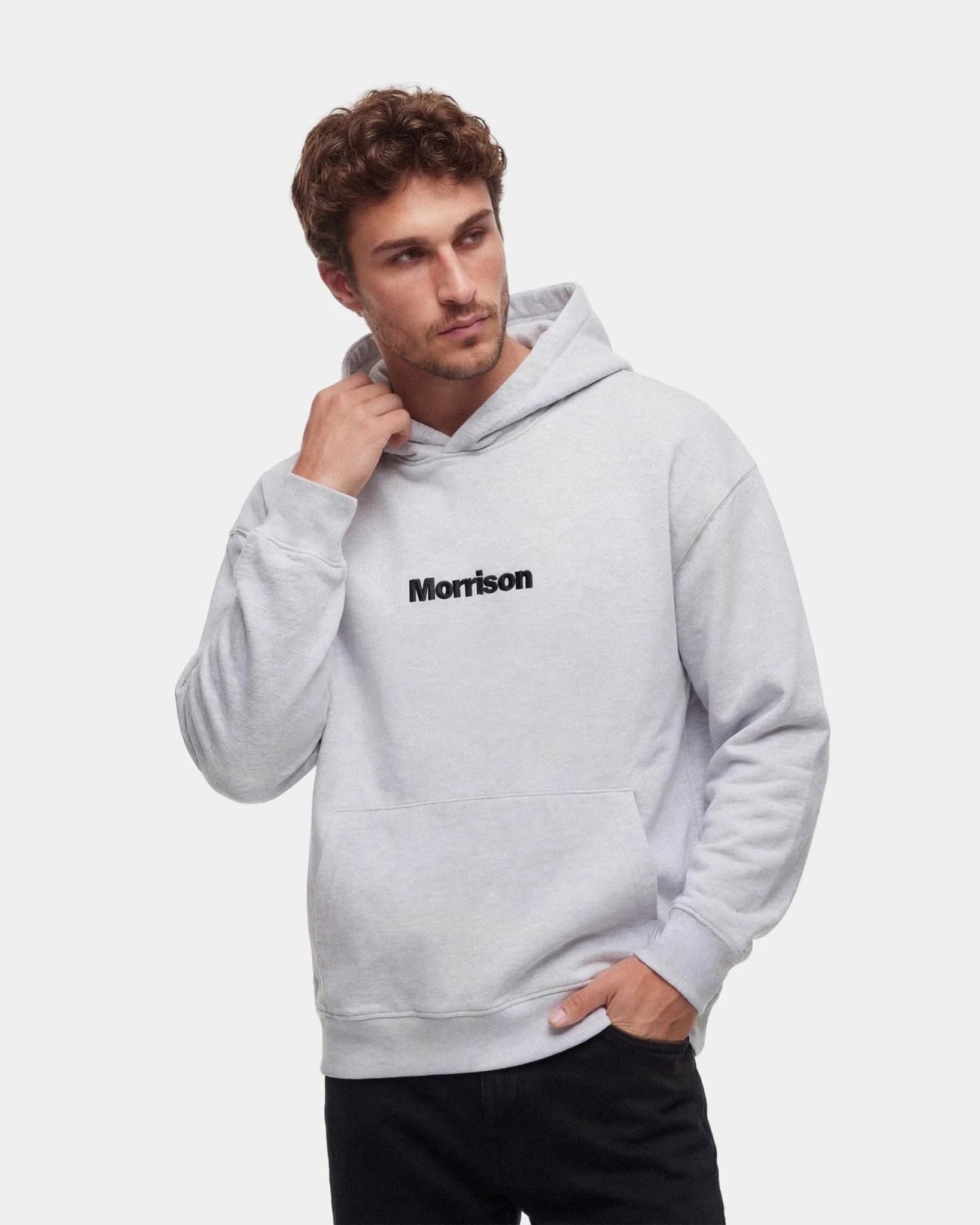 PEACH GREY HOODIE - Image 7