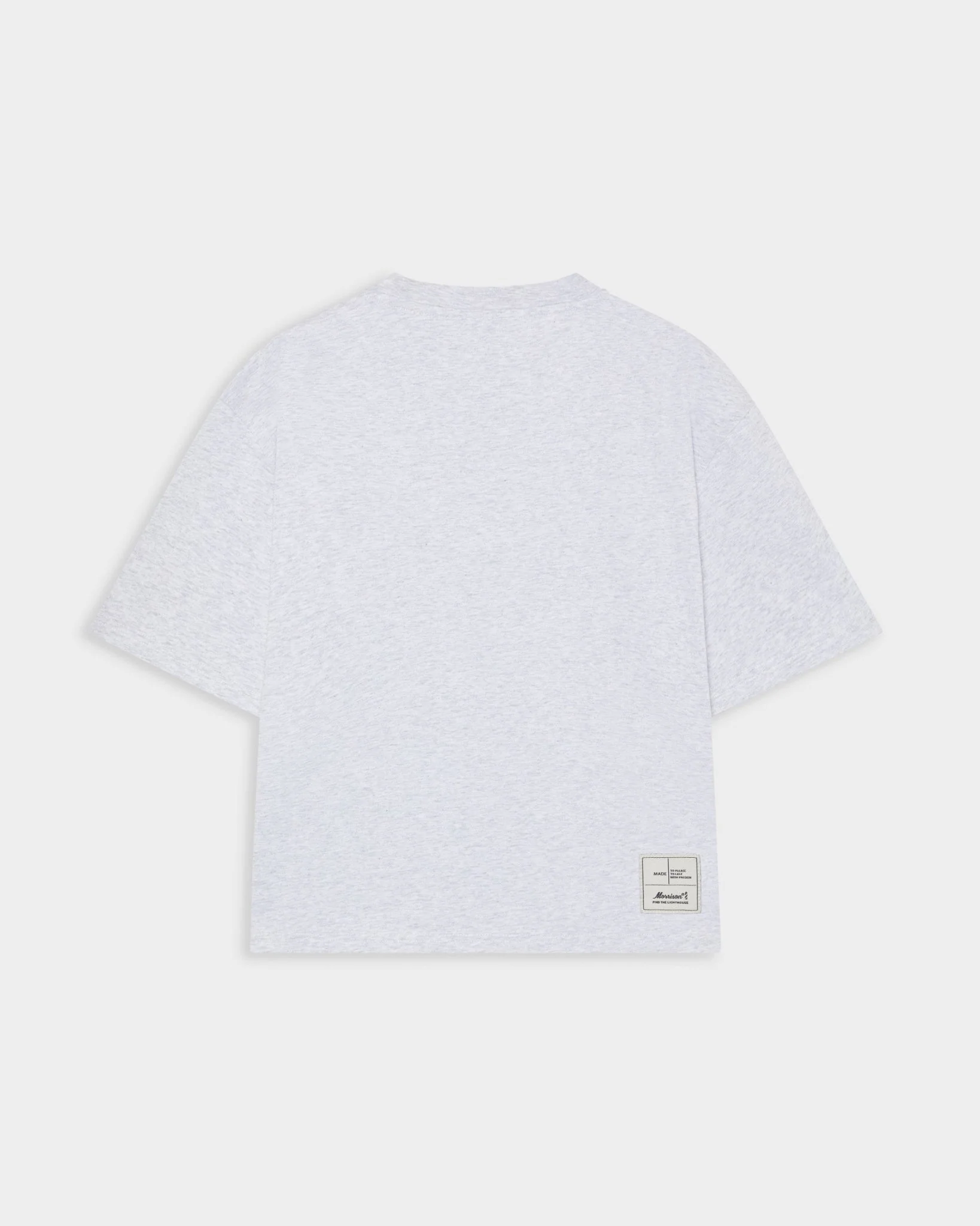 PEACH GREY BOXY TEE - Image 3