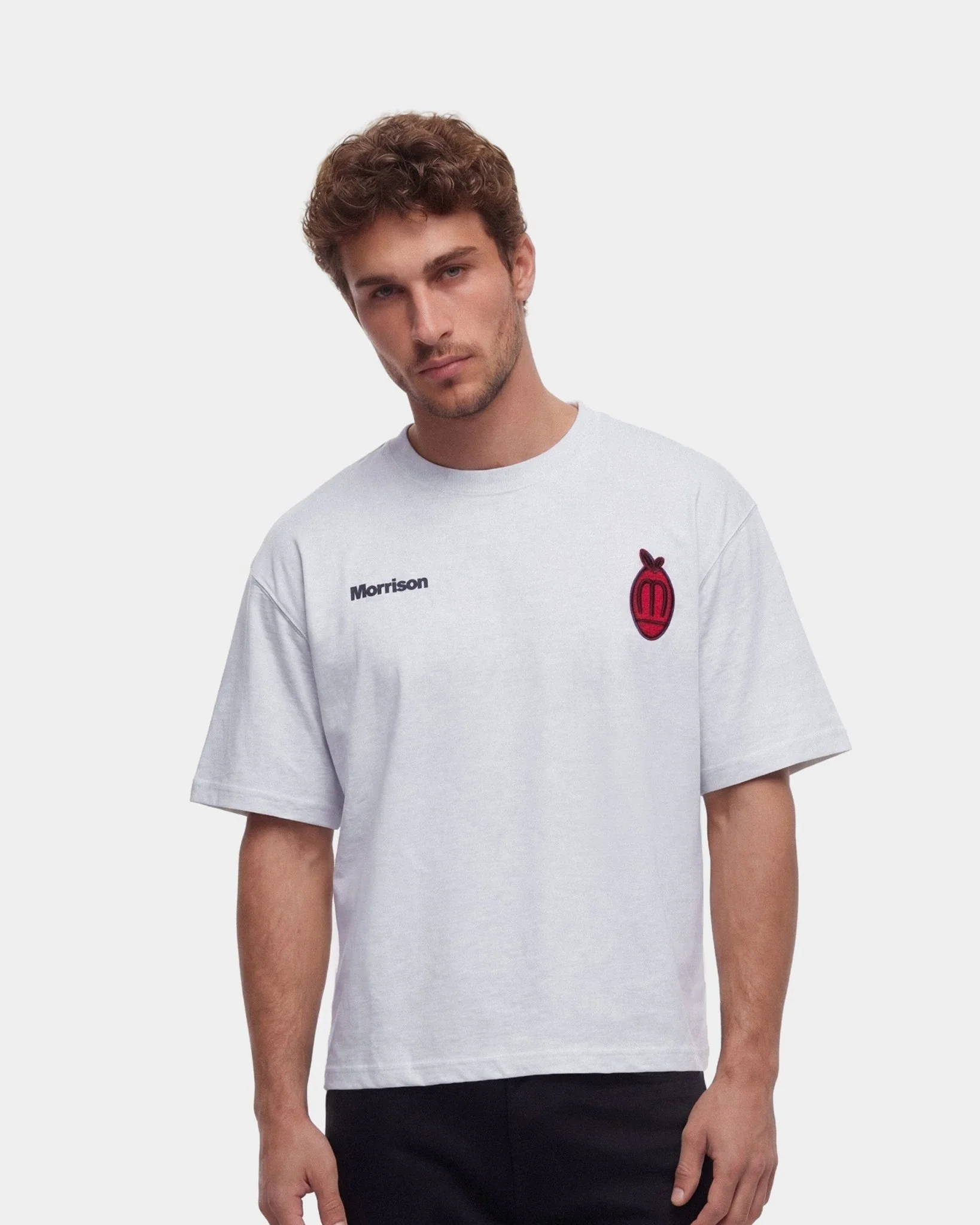 PEACH GREY BOXY TEE - Image 7