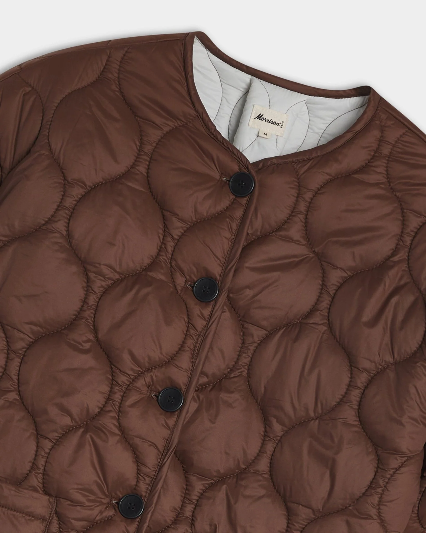 Quilted Chestnut Jacket - Image 5
