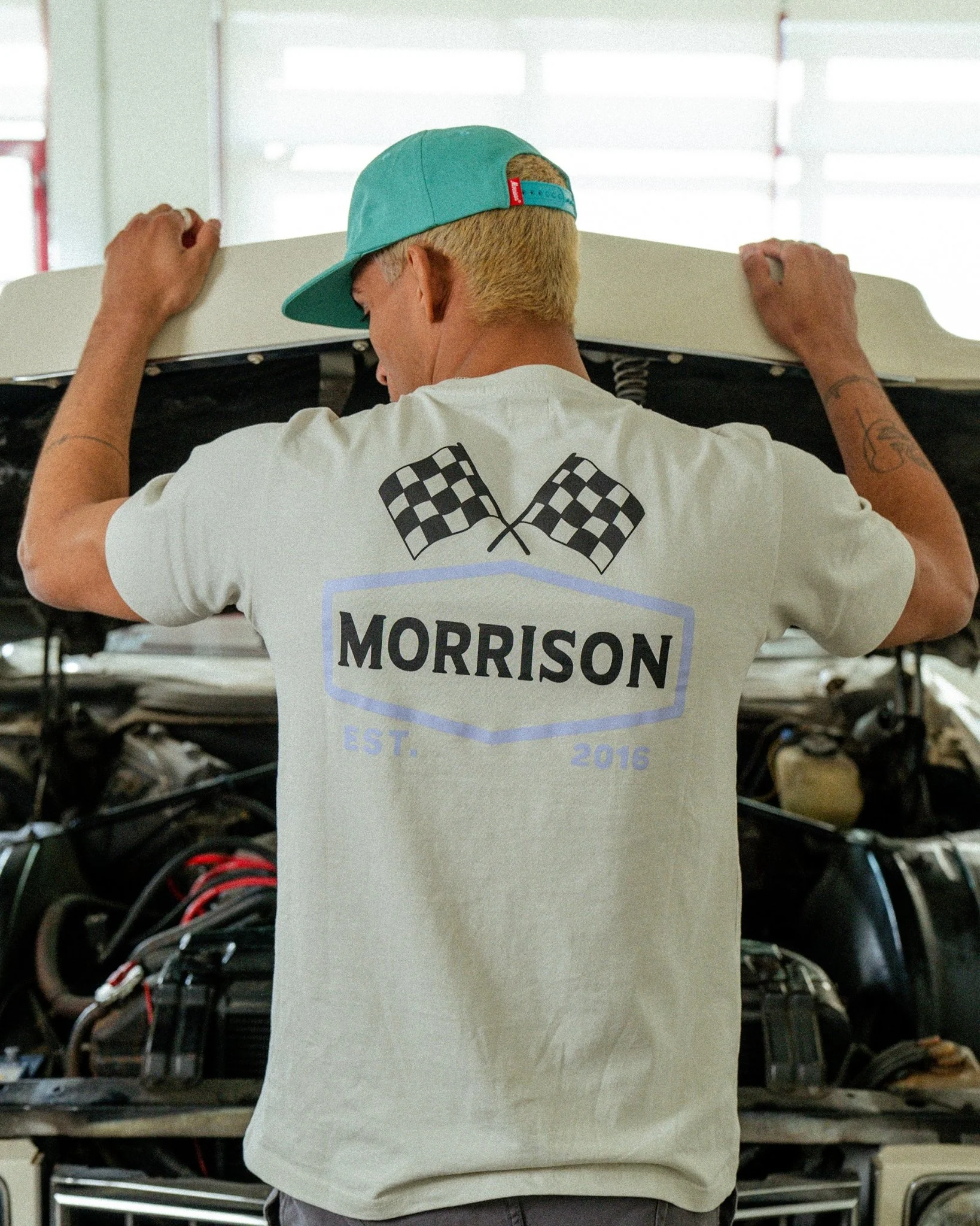 Race flag Tee - Image 4