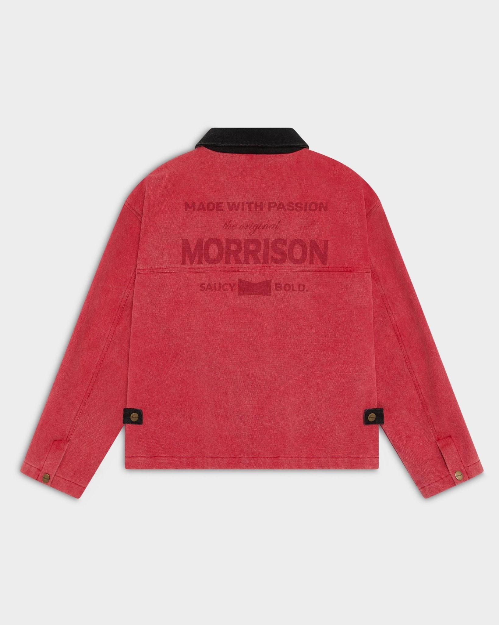 RED WORKER JACKET - Image 3