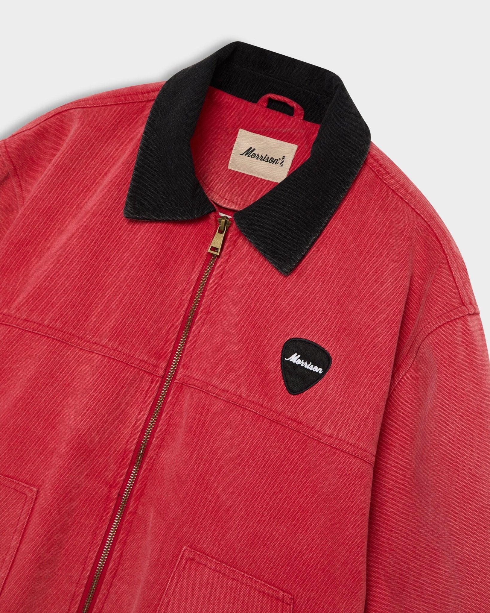 RED WORKER JACKET - Image 5