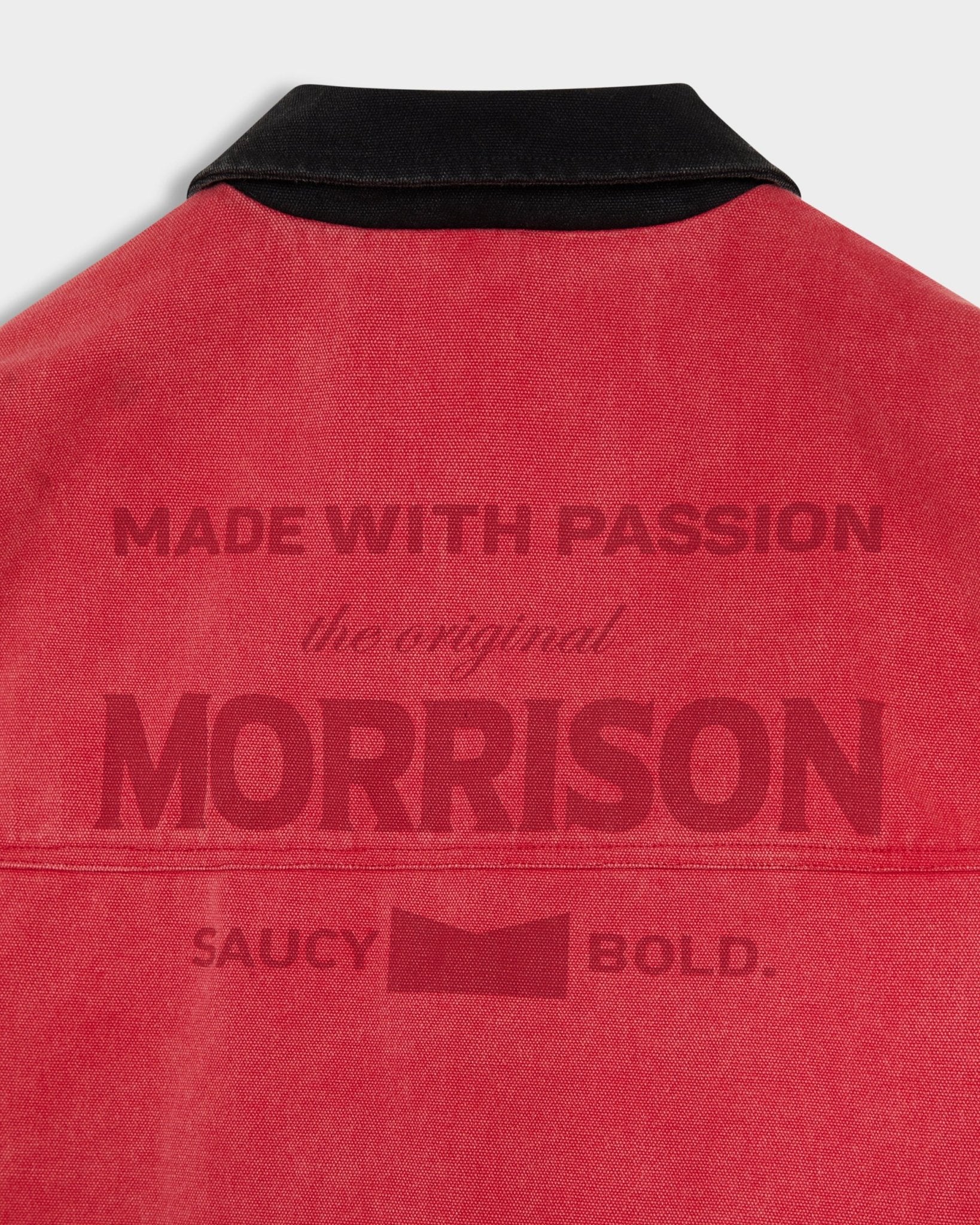 RED WORKER JACKET - Image 7
