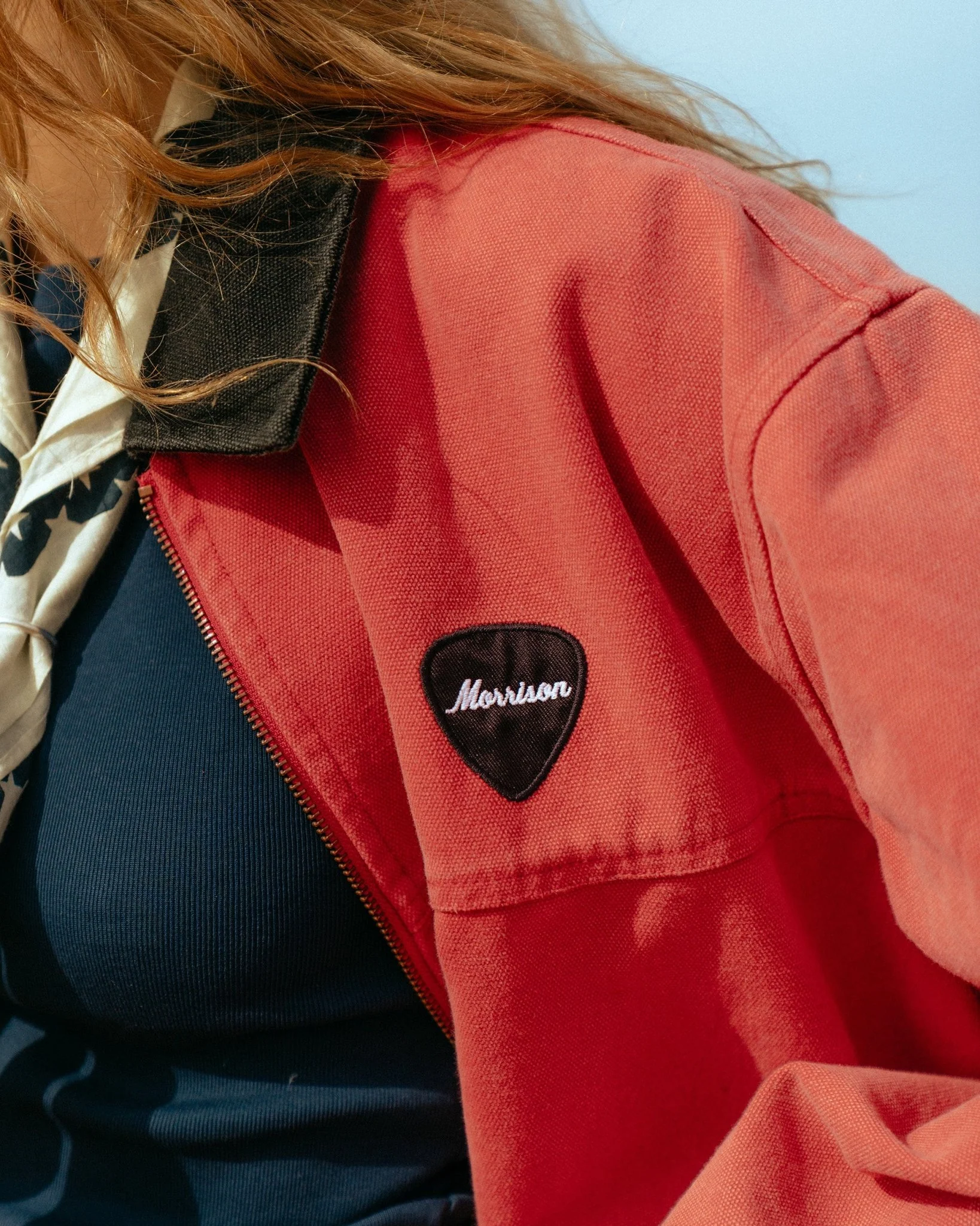 RED WORKER JACKET - Image 9