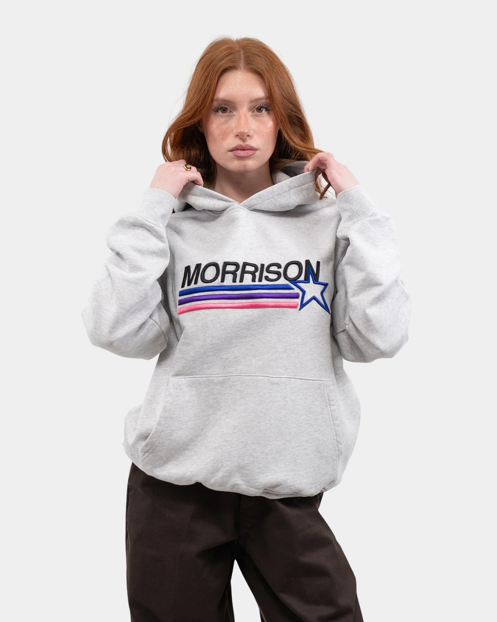 STAR GREY HOODIE - Image 7