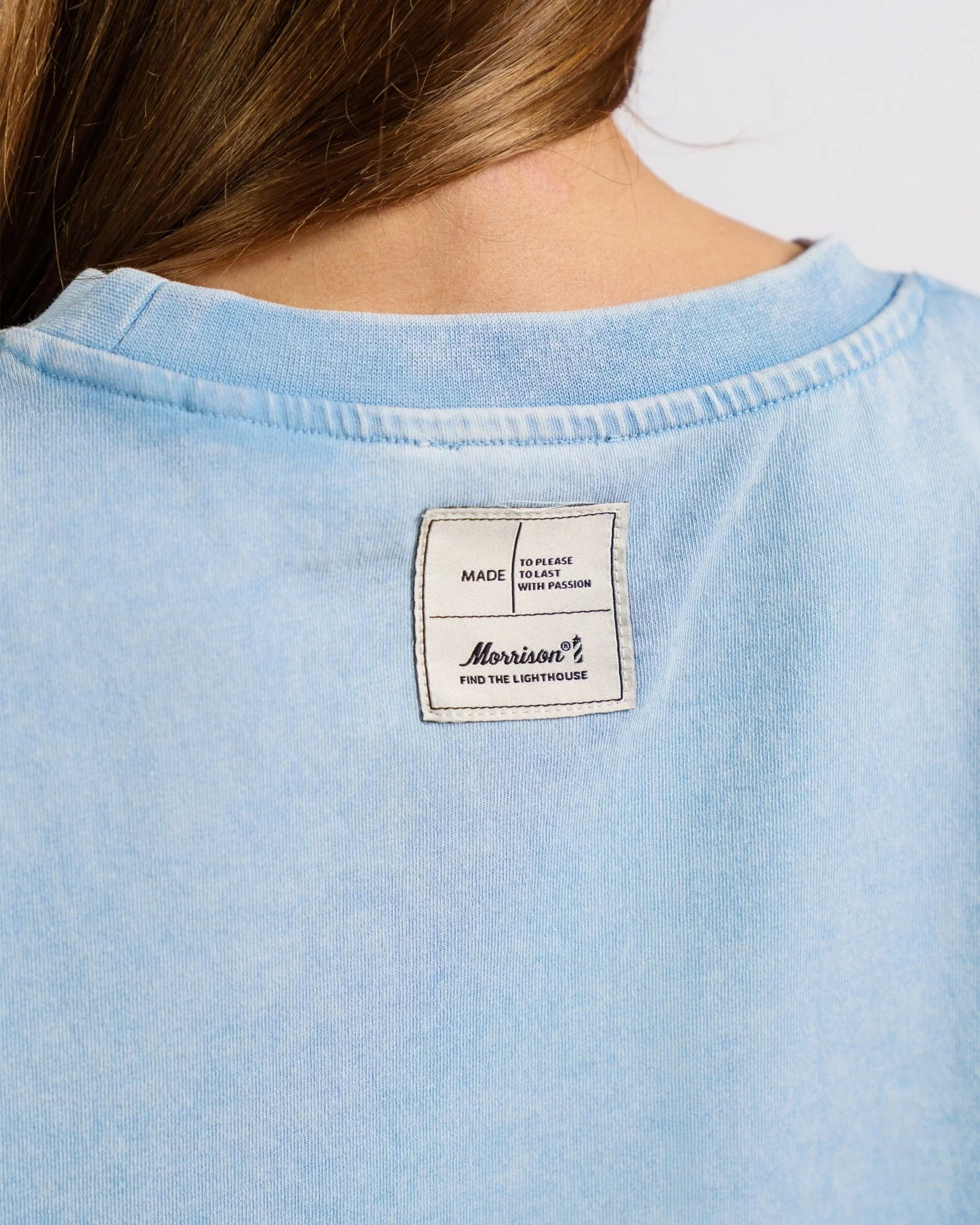 SUNSET BLUE BOXY TEE - Image 6