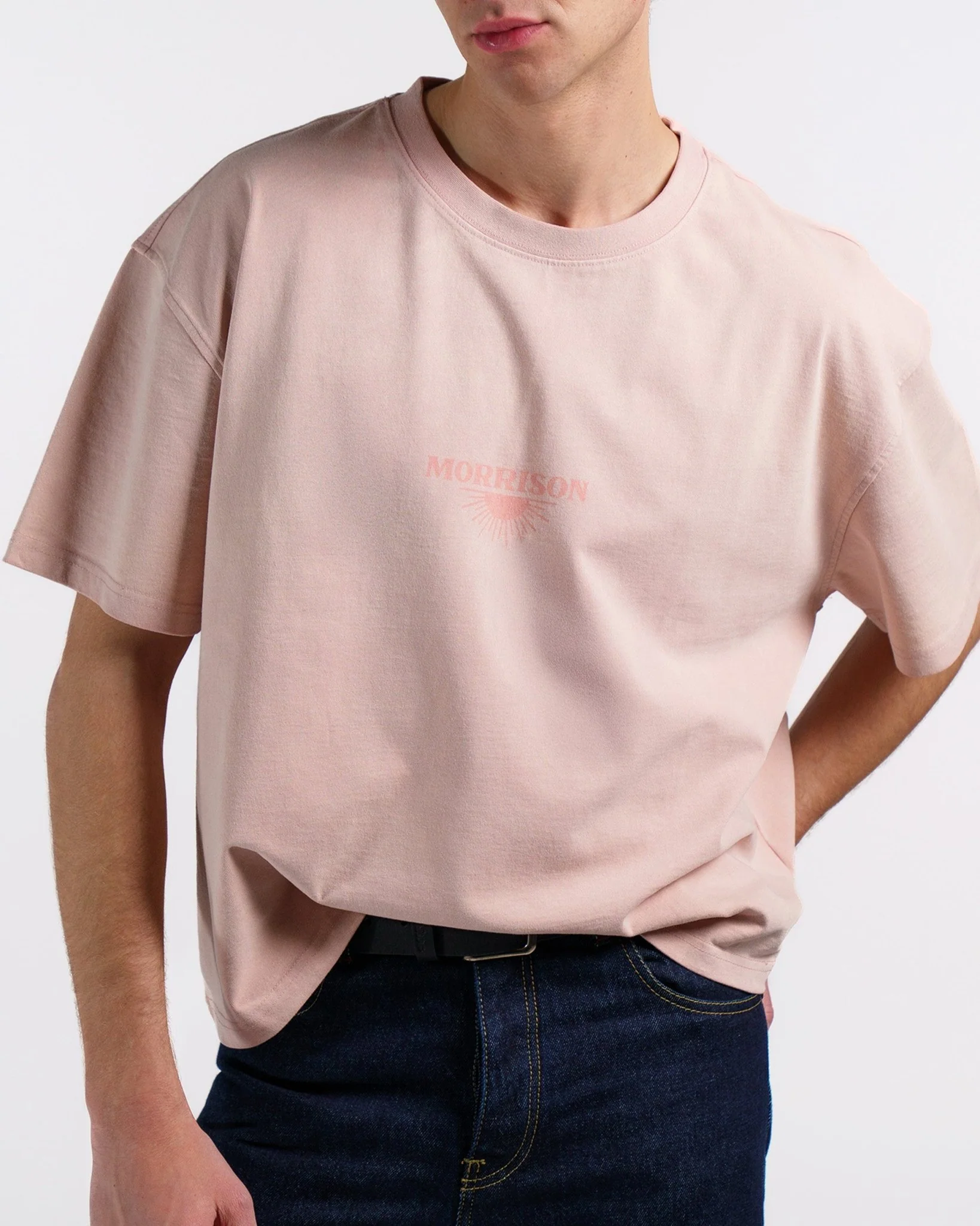 SUNSET PINK BOXY TEE - Image 4