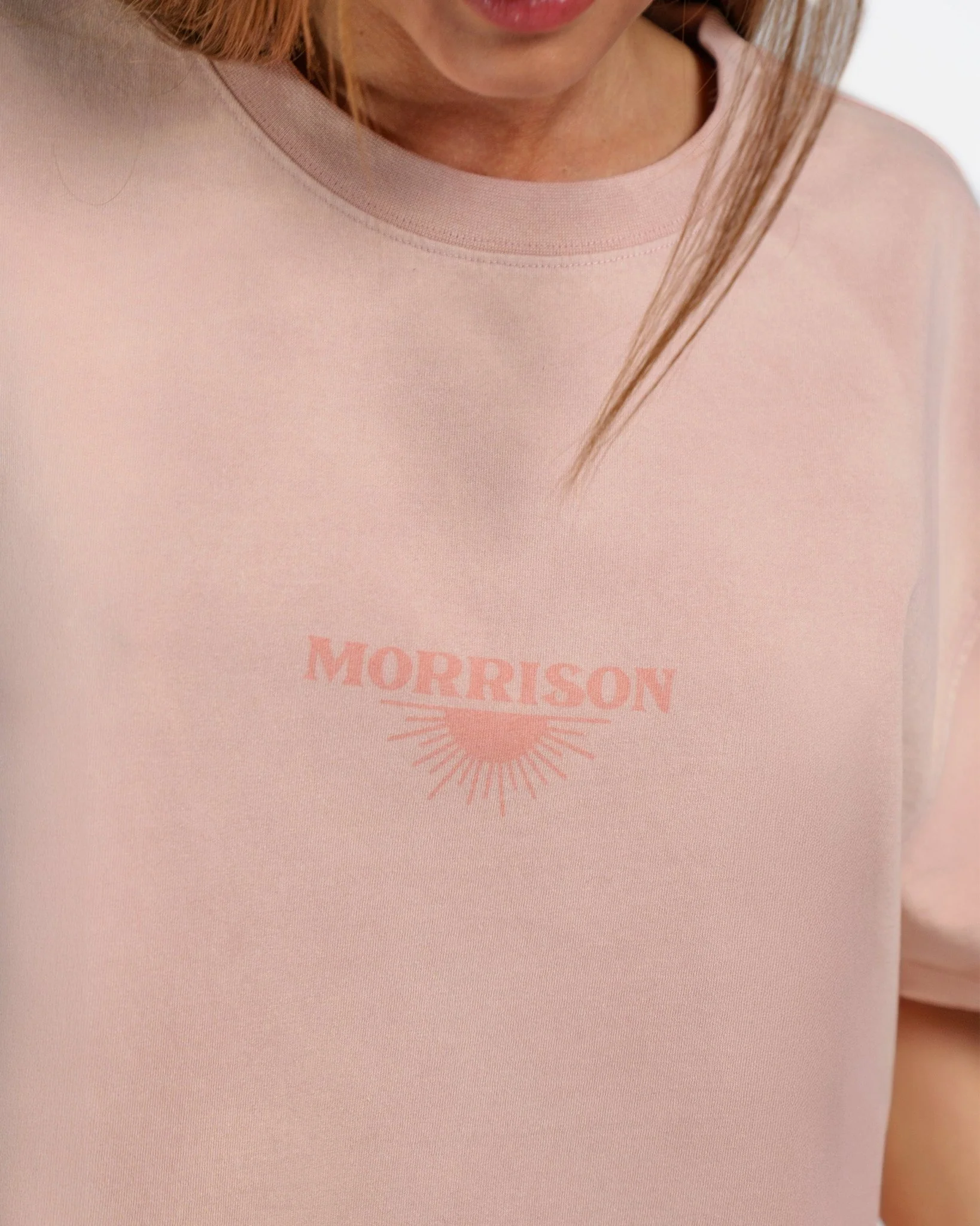 SUNSET PINK BOXY TEE - Image 5