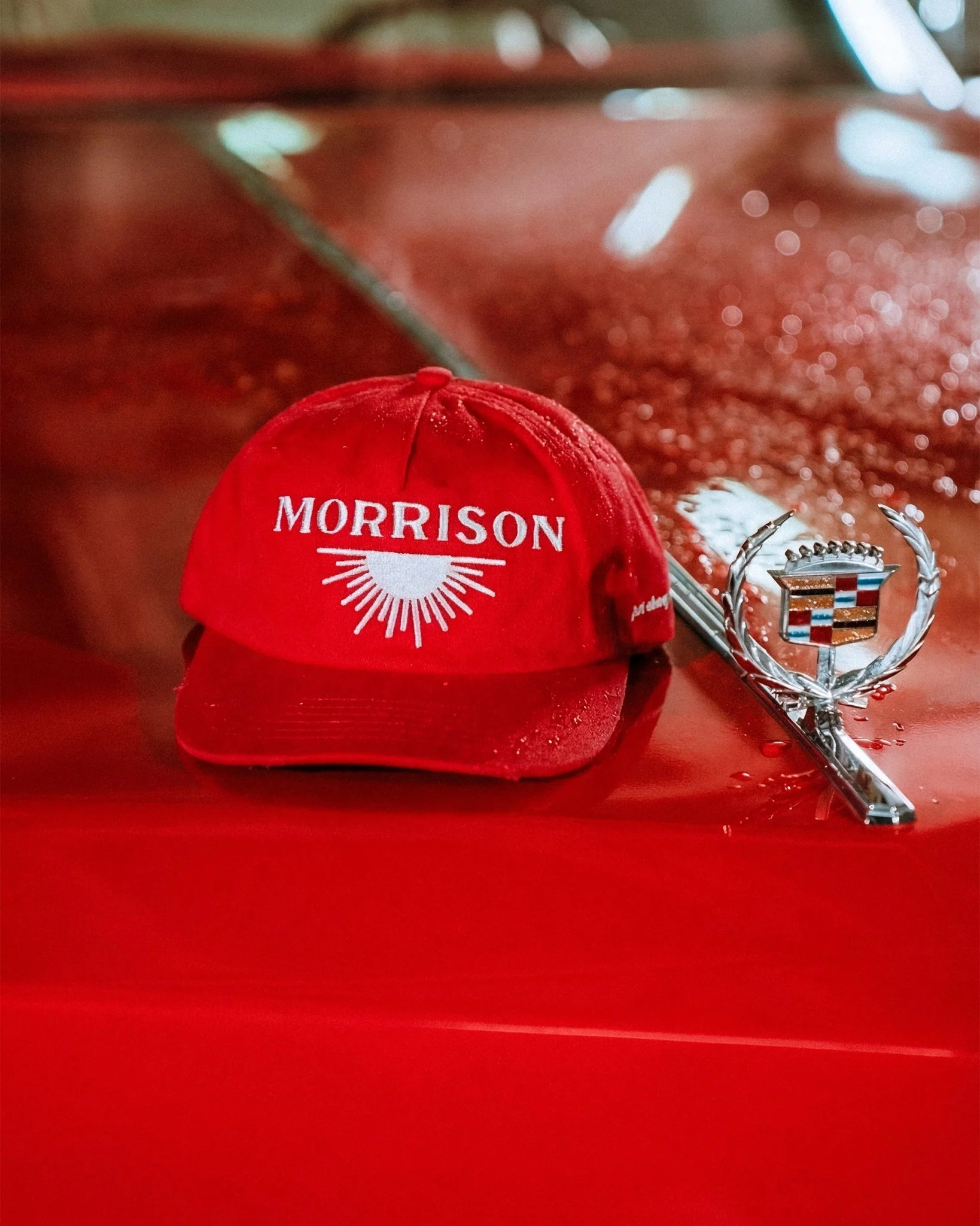 SUNSET RED CAP - Image 6