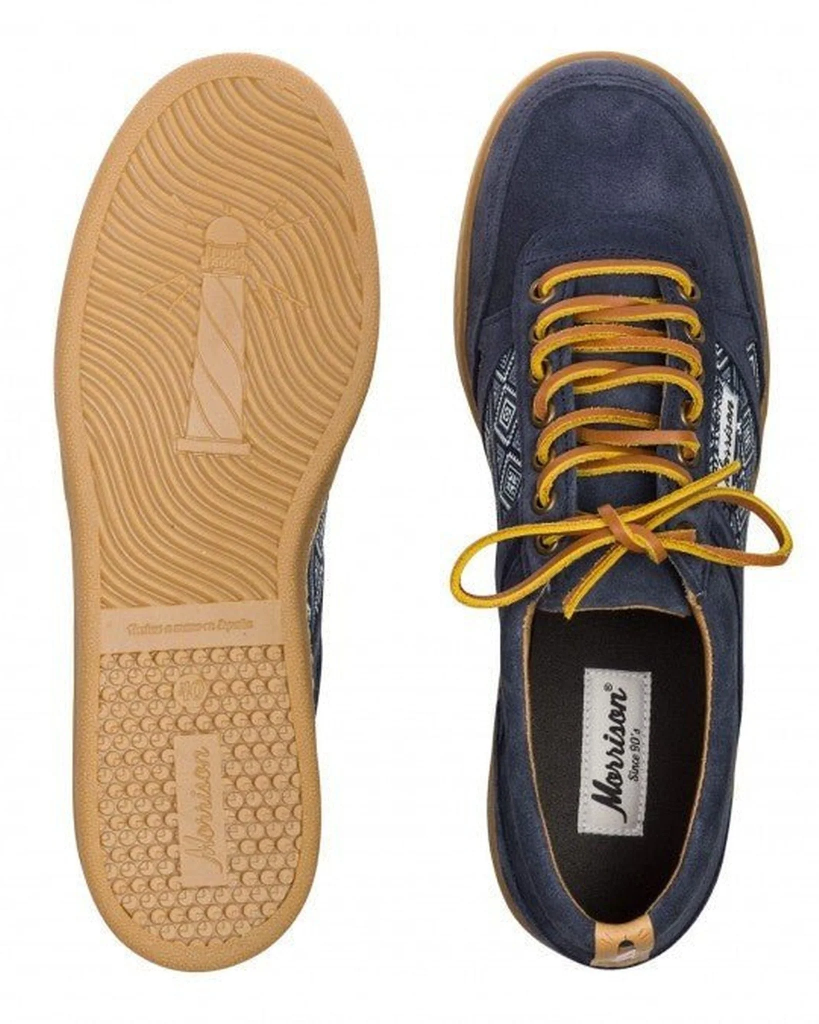 Cordones planos de piel bicolor - Image 3