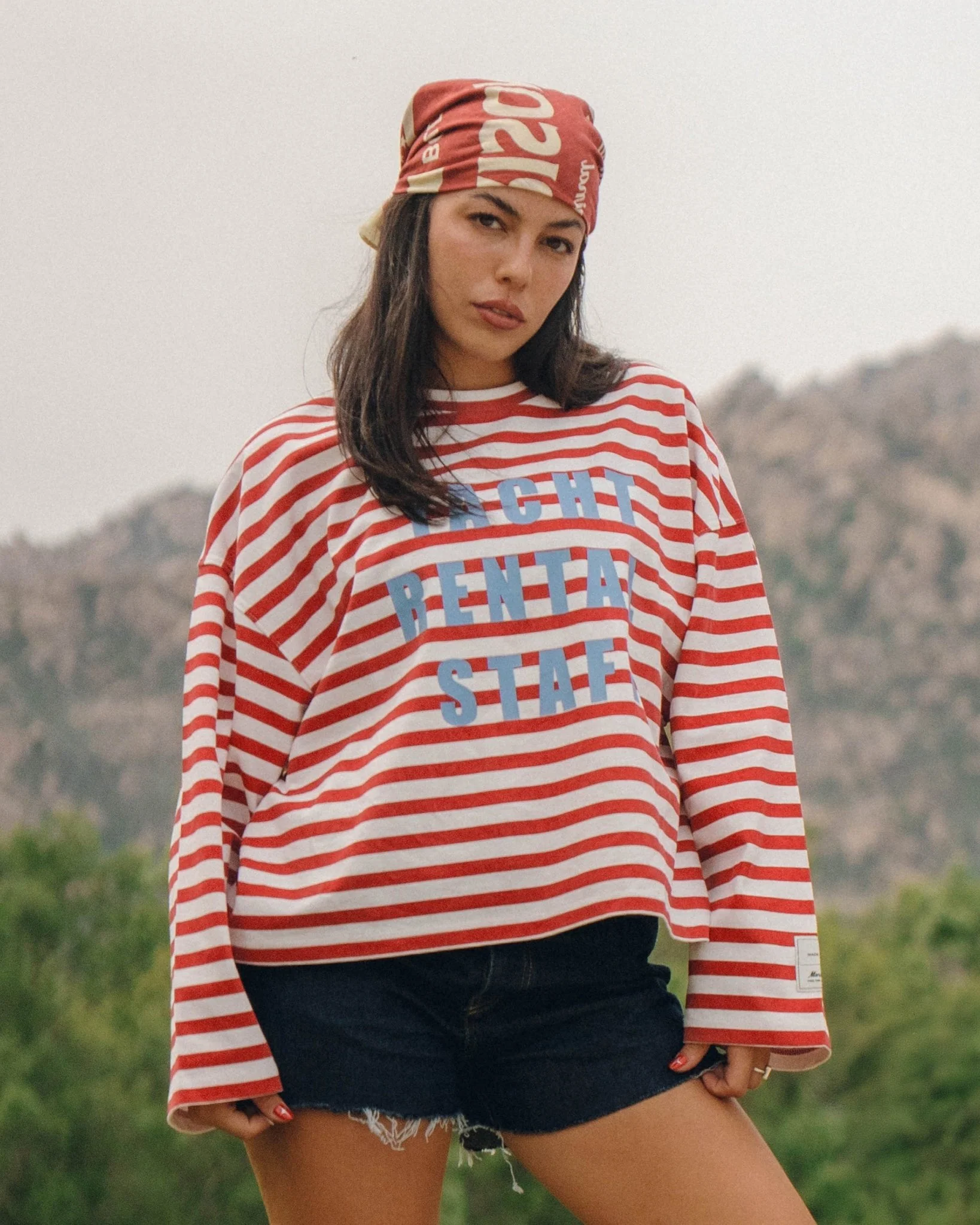 YACHT PINK STRIPES LSTEE - Image 4